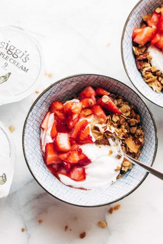 Strawberry Shortcake Yogurt Bowl