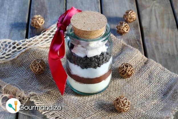 Homemade hot chocolate kit