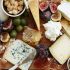 Cheese Platter with Grapes and Figs