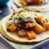 Roasted Butternut Squash and Black Bean Tacos