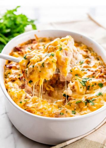 Chicken Bacon Ranch Casserole