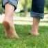 Run barefoot