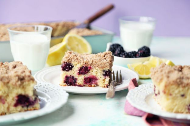 Blackberry Lemon Coffee Cake