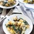 Baked Gnocchi with Sausage Kale and Pesto