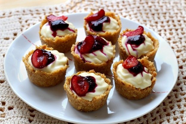 No bake cherry cheesecake