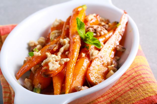 Maple-Glazed Carrot Fries