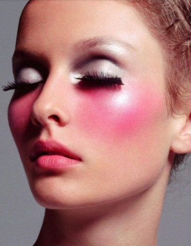Putting on a China doll face