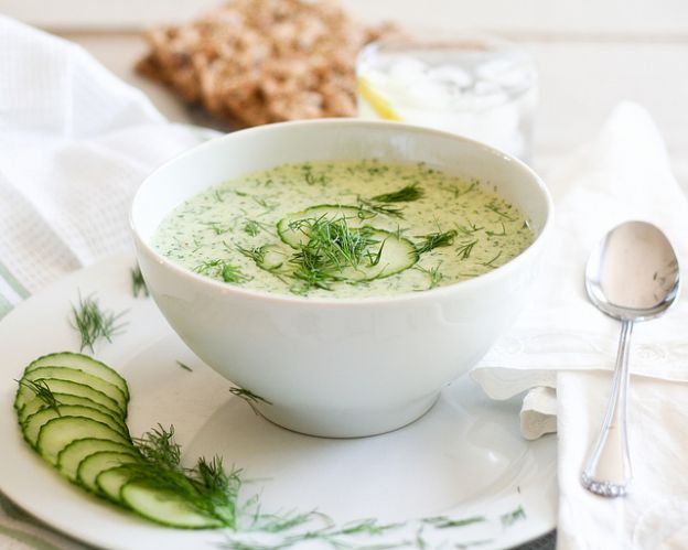 Cold Cucumber Soup