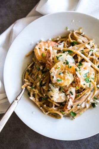 Garlic Butter And White Wine Shrimp