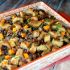 Sausage-herb stuffing with butternut squash and cranberries