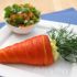 Crescent roll carrots with egg or ham salad