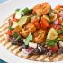 Grilled shrimp tostadas