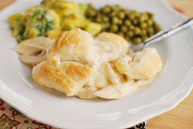 Chicken and biscuits