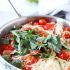 20 minute cherry tomato and basil angel hair pasta