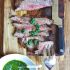 Grilled Marinated Steak with Salsa Verde Sauce