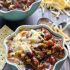 Slow cooker beef and bean chili