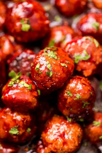 Slow Cooker Honey Chipotle MeatBalls