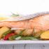 Salmon and veggies