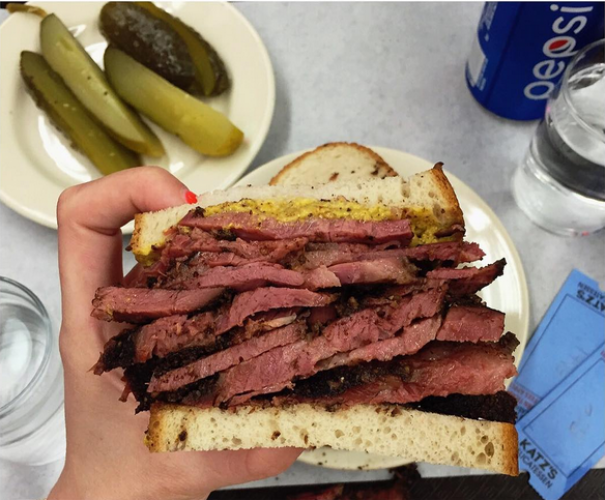 Pastrami sandwich