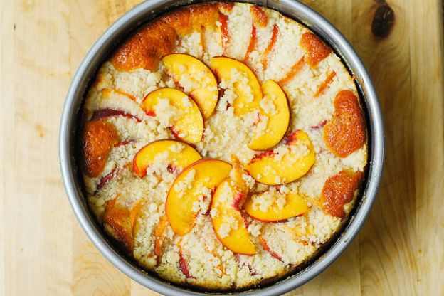 Peachy Cream Cheese Cake