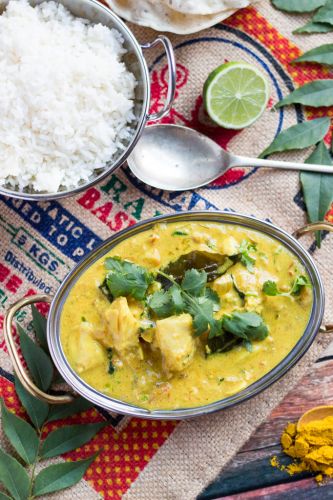Quick fish curry