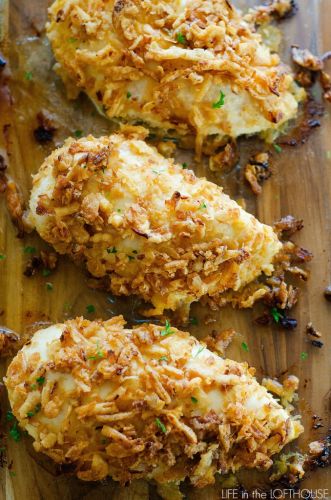 Crispy onion chicken