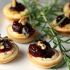 Cranberry goat cheese bites