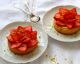 The strawberry tartlets to make for dessert that will turn your boyfriend on