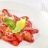 Strawberry carpaccio