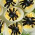 Halloween spooky spider deviled eggs