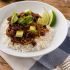 Easy Slow Cooker Salsa Chicken with Black Beans