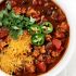 Slow cooker black bean pumpkin turkey chili