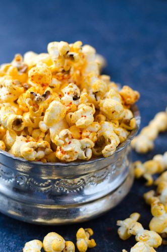 Salty spicy popcorn