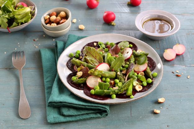 Caramelized Beet Carpaccio In Balsamic VInegar