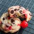 Cherry chocolate chip cookies