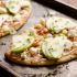 Bacon, bleu cheese & apple flatbread