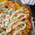 22. Skinny buffalo chicken spaghetti squash pizza