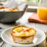 Mini egg and cheese tortilla cups