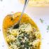 5-Ingredient Pesto Spaghetti Squash Boats