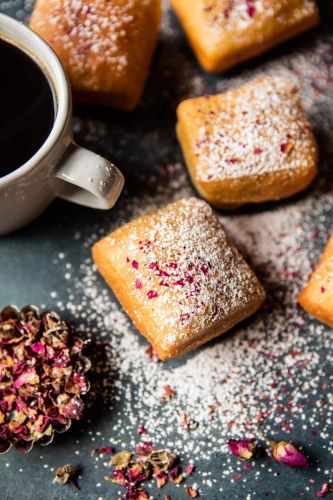 Cardamom Rose Beignets