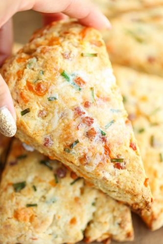 Ham and Cheese Scones