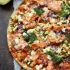 Smoked Salmon, Feta and Zucchini Pizza