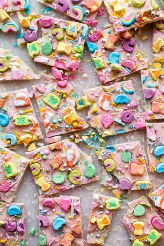 3-Ingredient Lucky Charms Bark