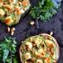 Stuffed Portobello Mushrooms with Ricotta, Pesto and Grilled Halloumi