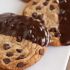 Ganache-Dipped Chocolate Chip Cookies