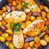 One Pan Lemon Butter Chicken and Potatoes