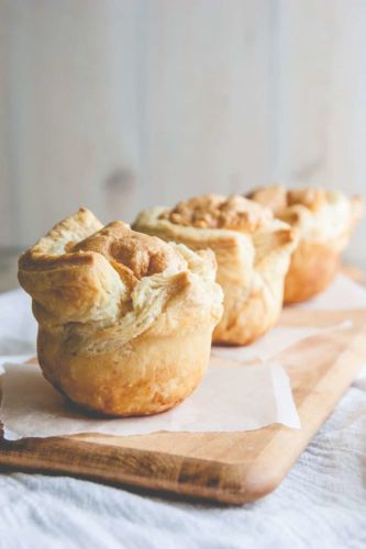 5-Ingredient Goat Cheese and Egg Souffle Cups