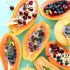 Tropical Papaya Boats