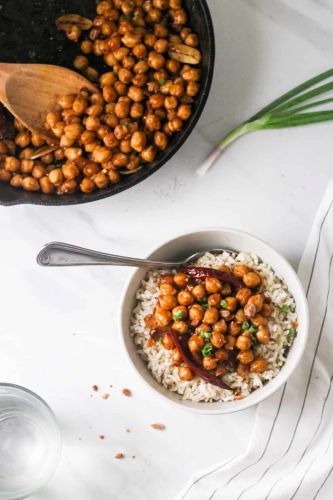 Kung Pao Chickpeas