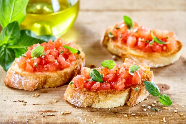 Tomato Basil Bruschetta